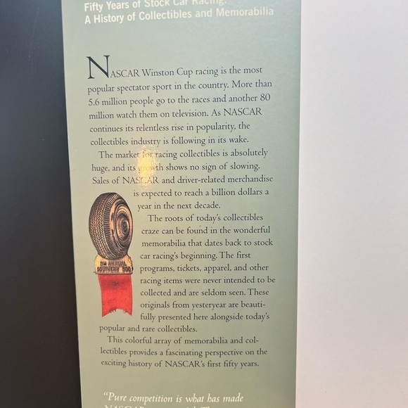 Collectors Book- 50 Years of Stock Car Racing - Picture 6 of 7